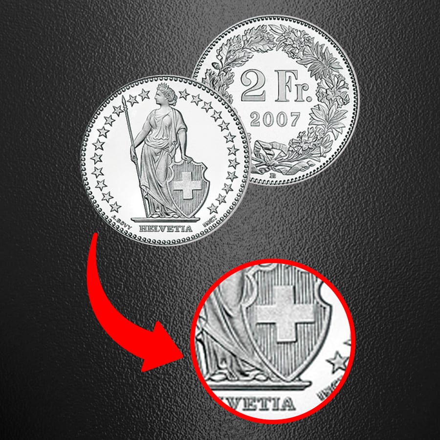 Pièce 10 francs « Helvetia »